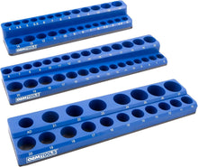 Load image into Gallery viewer, Magnetic Socket Organizer Set - Non-Marring Trays for 1/4" and 1/2" Sockets