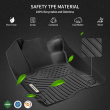 Load image into Gallery viewer, Durable All-Weather Floor Liners for 2016-2023 Tacoma Double Cab - TPE Set