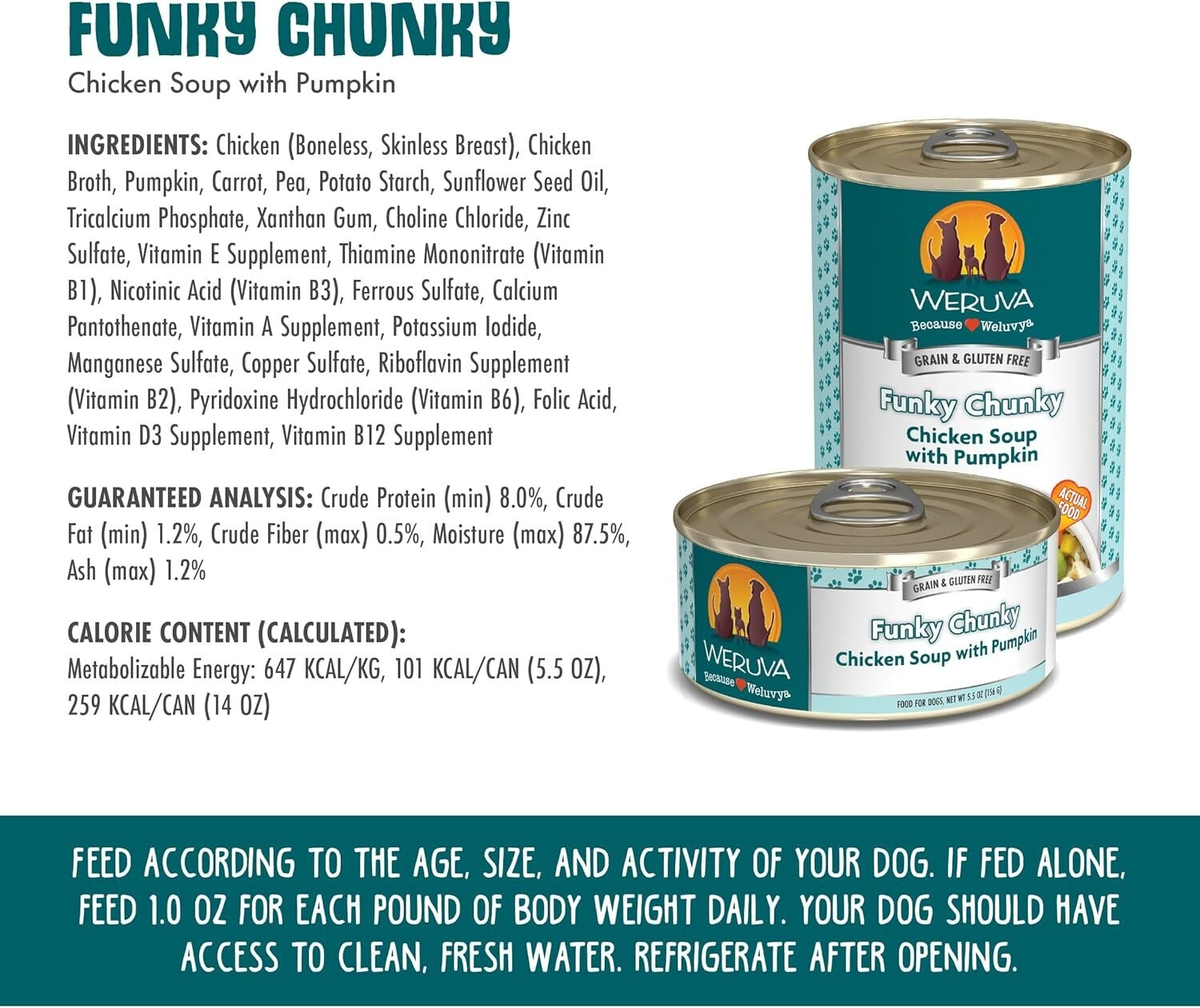 Artisan Funky Chunky Chicken Soup with Nutrient-rich Veggies - 12 Cans, 14oz