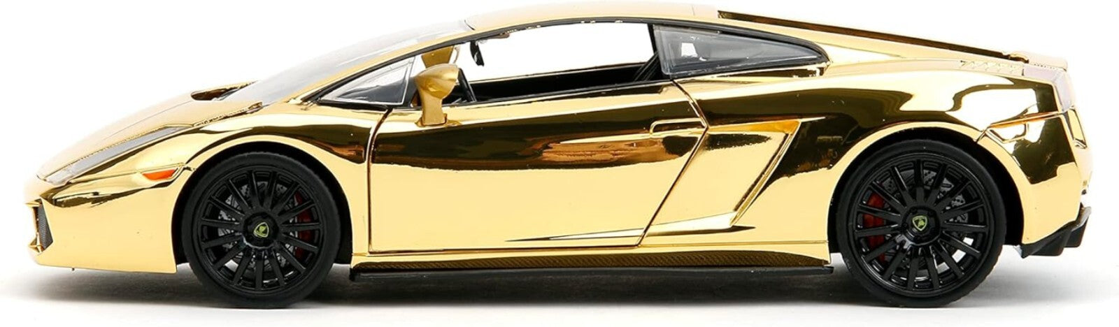 Fast & Furious Gold Chrome Lamborghini Gallardo Collector's Die-Cast Car - 1:24