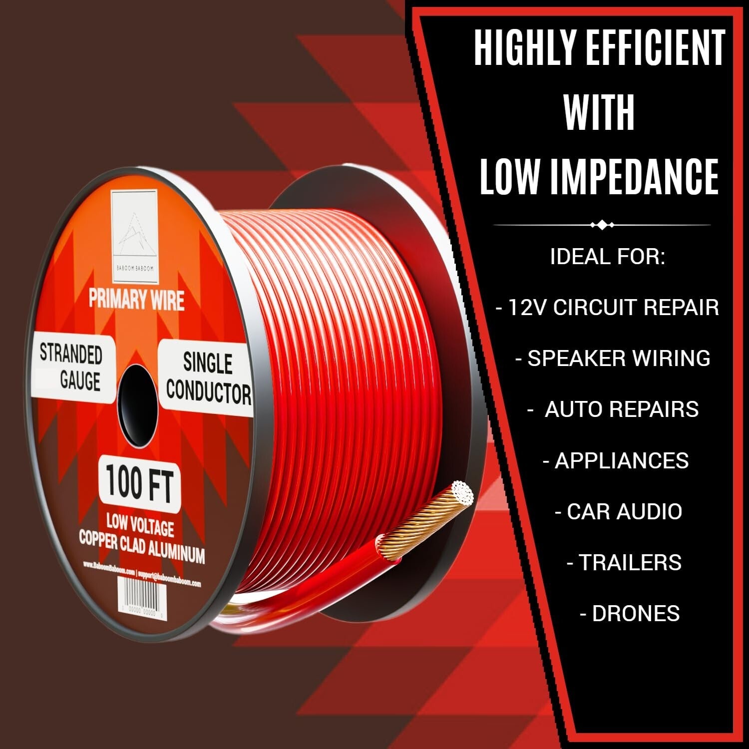 Versatile 12 Gauge Wire Combo - 600ft Total, Ideal for Home & Auto Applications
