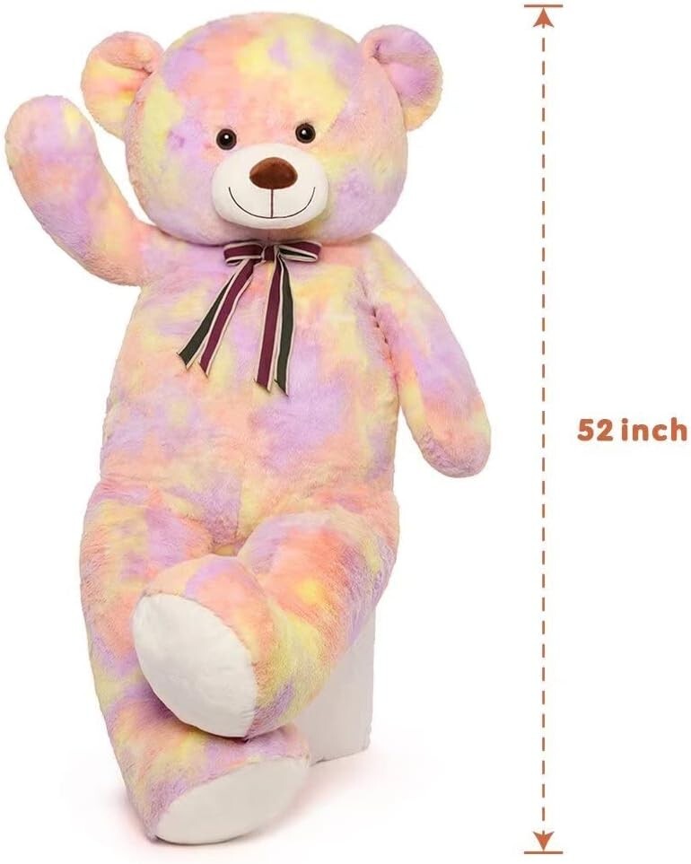 Big 52-Inch Teddy Bear with Safety Features - The Perfect Gift for Loved Ones