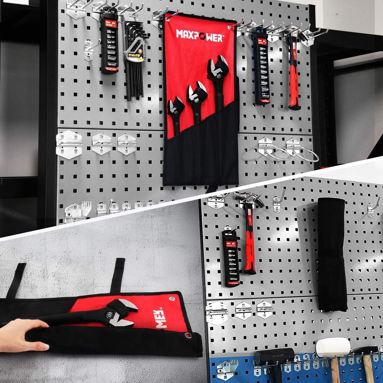 Corrosion-Resistant Adjustable Wrench Set: 10in, 12in, 16in with Durable Kitbag