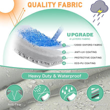 Load image into Gallery viewer, Universal Fit Waterproof Boat Cover for 20-22ft Trailers with Tightening Straps
