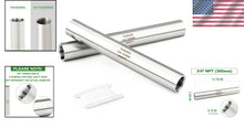 Load image into Gallery viewer, High-Pressure 3/4" NPT Stainless Steel Pipe Fittings - 2PCS for Versatile Use