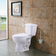 Load image into Gallery viewer, White Elongated Toilet Seat with Quick Release - Premium Quiet Close Design