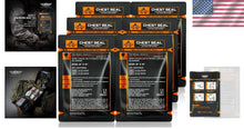 Load image into Gallery viewer, Sterile Non-Vented Chest Seal Adhesive Dressings - 6 Pack for Emergency Care