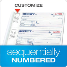 Load image into Gallery viewer, Enhanced Carbonless Money &amp; Rent Receipt Books - 5 Pack, 100 Sets Each