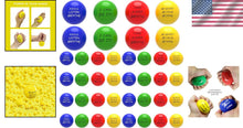 Load image into Gallery viewer, Motivational Stress Balls 40 Pack - Anxiety Relief &amp; Grip Strength Enhancement