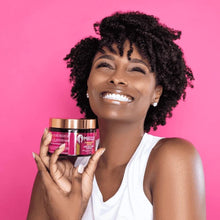 Load image into Gallery viewer, Curly Hair Nourishment Oil with Pomegranate &amp; Honey - 12oz for Growth &amp; Shine