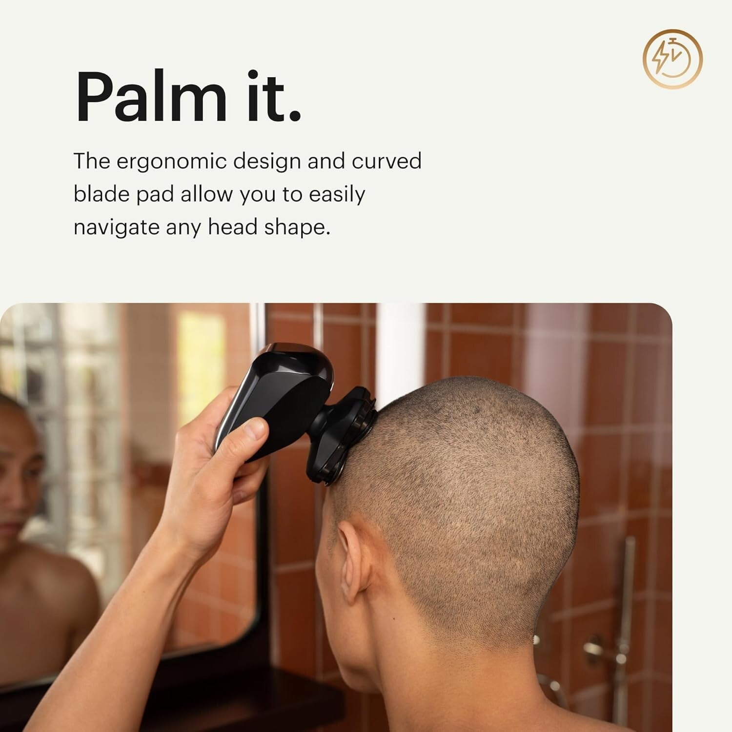 The Dome Shaver PRO: Five Blade Head Shaver for Effortless Bald Grooming