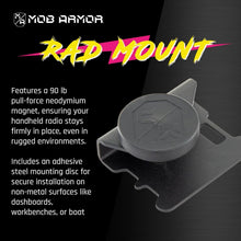 Load image into Gallery viewer, Rad Mount - Heavy-Duty Magnetic Car Mount for Handheld Radios &amp; Walkie Talkies