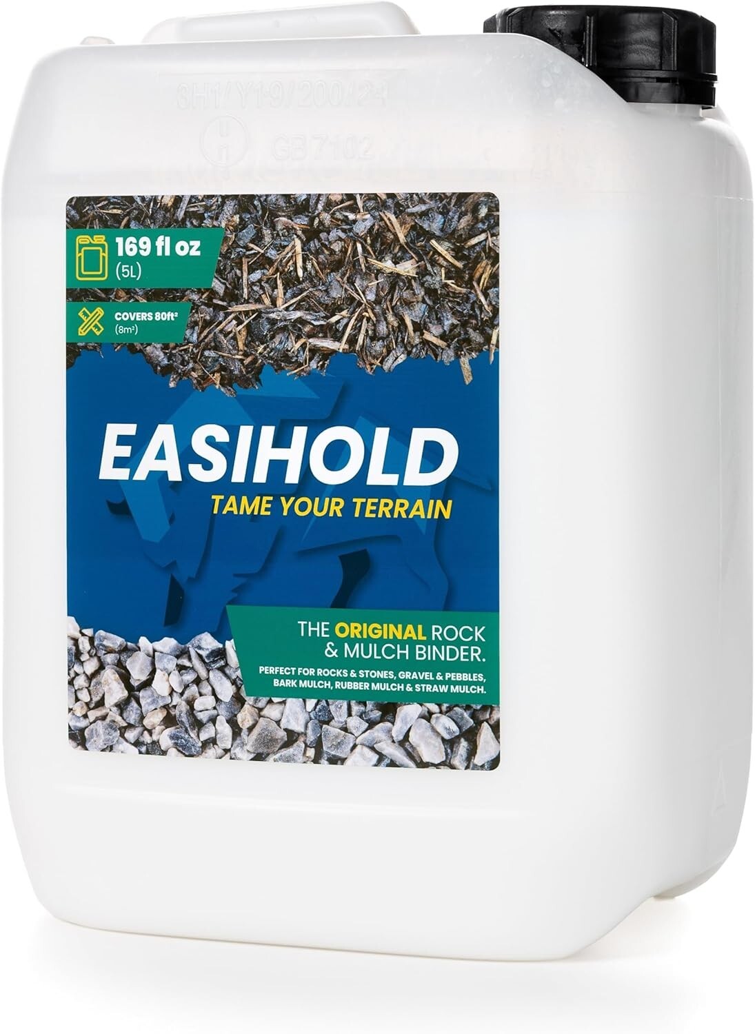 Easihold 1.3 Gallon Non-Toxic Gravel Binder - Secure Your Landscape Effortlessly