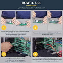 Load image into Gallery viewer, Multi-Compatible 3-Port M.2 SSD Adapter Card for Enhancing Storage &amp; Performance