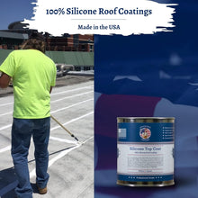 Load image into Gallery viewer, Easy Apply Silicone Roof Sealant - 1 Quart for All Roof Types, Made in USA