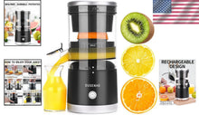 Load image into Gallery viewer, Compact Rechargeable Juicer with USB Charging - Ideal for Outdoor Citrus Juicing