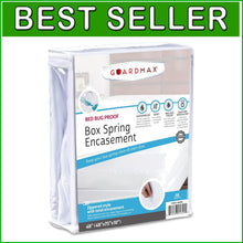Load image into Gallery viewer, Durable RV Box Spring Cover - Zippered Encasement for Moisture &amp; Bug Protection