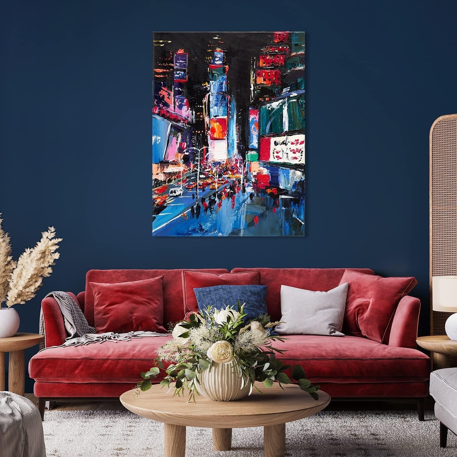 Pack of 5 Large Stretched Canvas 36x48 - Ideal for Acrylic and Oil Painting