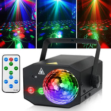 Load image into Gallery viewer, Remote-Controlled Disco Ball Lights - Sound Activated for Parties &amp; Christmas