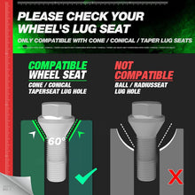 Load image into Gallery viewer, Corrosion-Resistant M14x1.25 Lug Bolts for BMW - Easy Installation, 20pcs