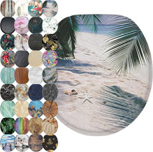 Load image into Gallery viewer, Comfortable Molded Wood Toilet Seat with Soft Close Mechanism - Beach Style
