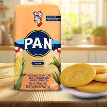 Load image into Gallery viewer, Pre-Cooked Gluten-Free Yellow Corn Meal for Arepas - Pack of 10, 2.2 lb Each