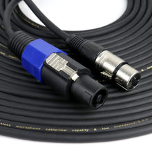 Load image into Gallery viewer, 50ft SpeakOn to XLR Female Cable - Professional Audio Connection for Musicians