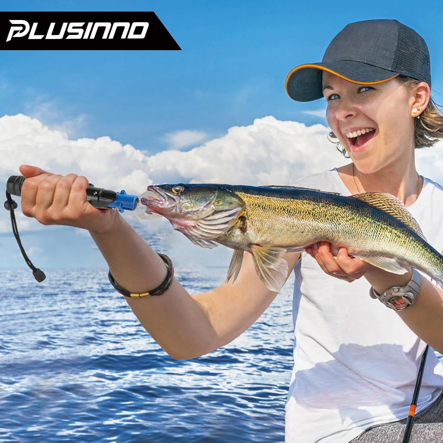 Portable Carbon Fiber Fishing Combo with Carrier Case - Great Gift for Anglers