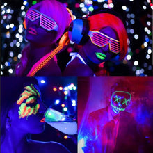 Load image into Gallery viewer, A19 E26 9W Black Light Bulb 8-Pack - Safe, Easy Install for Spectacular Effects