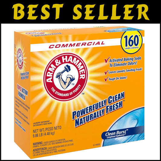 Long-Lasting Clean Powder Laundry Detergent - Scented 9.86 lb Bundle (3 Pack)