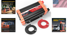 Load image into Gallery viewer, Dual AC Socket 1500W Inverter for RVs, Trucks, and Outdoor Camping Needs