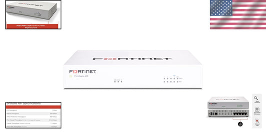 FortiGate-40F Appliance with AI-Based Threat Prevention & 3-Year Support Plan