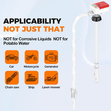 Load image into Gallery viewer, Universal Fit Fuel Transfer Pump with 51 Inch Hose - Safe &amp; Efficient Refueling