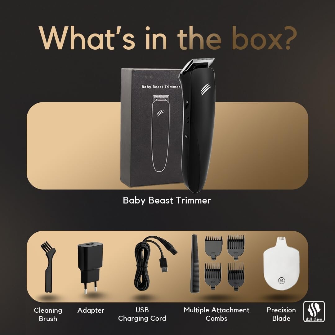 Versatile Pitbull Gold PRO 5-in-1 Shaver: Wet/Dry, Lightweight & Travel-Friendly