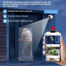 Load image into Gallery viewer, 2-Pack 2K Wireless Security Cameras with AI Motion Detection &amp; Night Vision