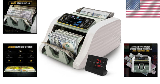 Efficient Bill Counter Machine with Multiple Modes & Zero-Error Detection