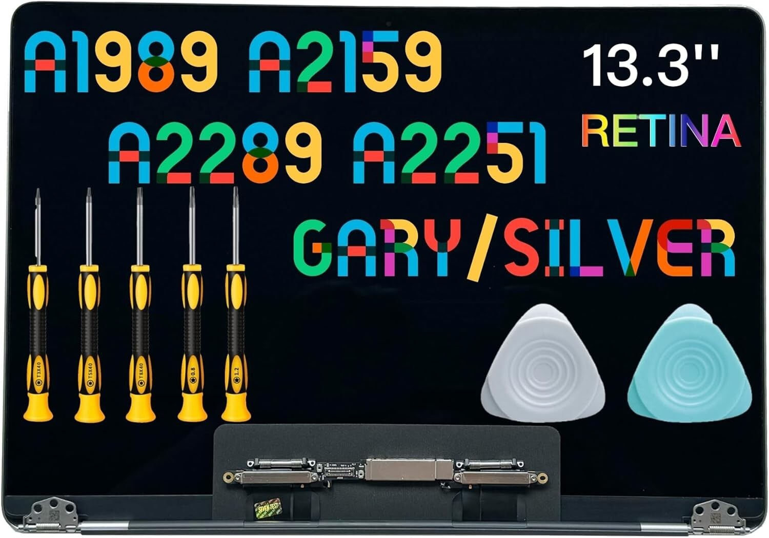13.3” Retina LCD Display for MacBook Pro A2251 A2289 with Easy Installation Kit