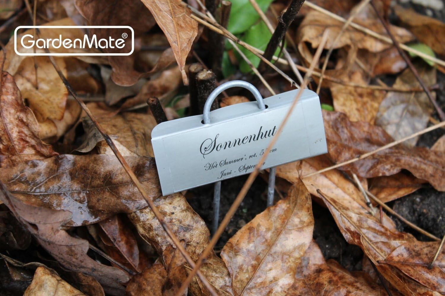 Resistant Zinc Mini Plant Labels - 100 Durable Markers for Garden Care