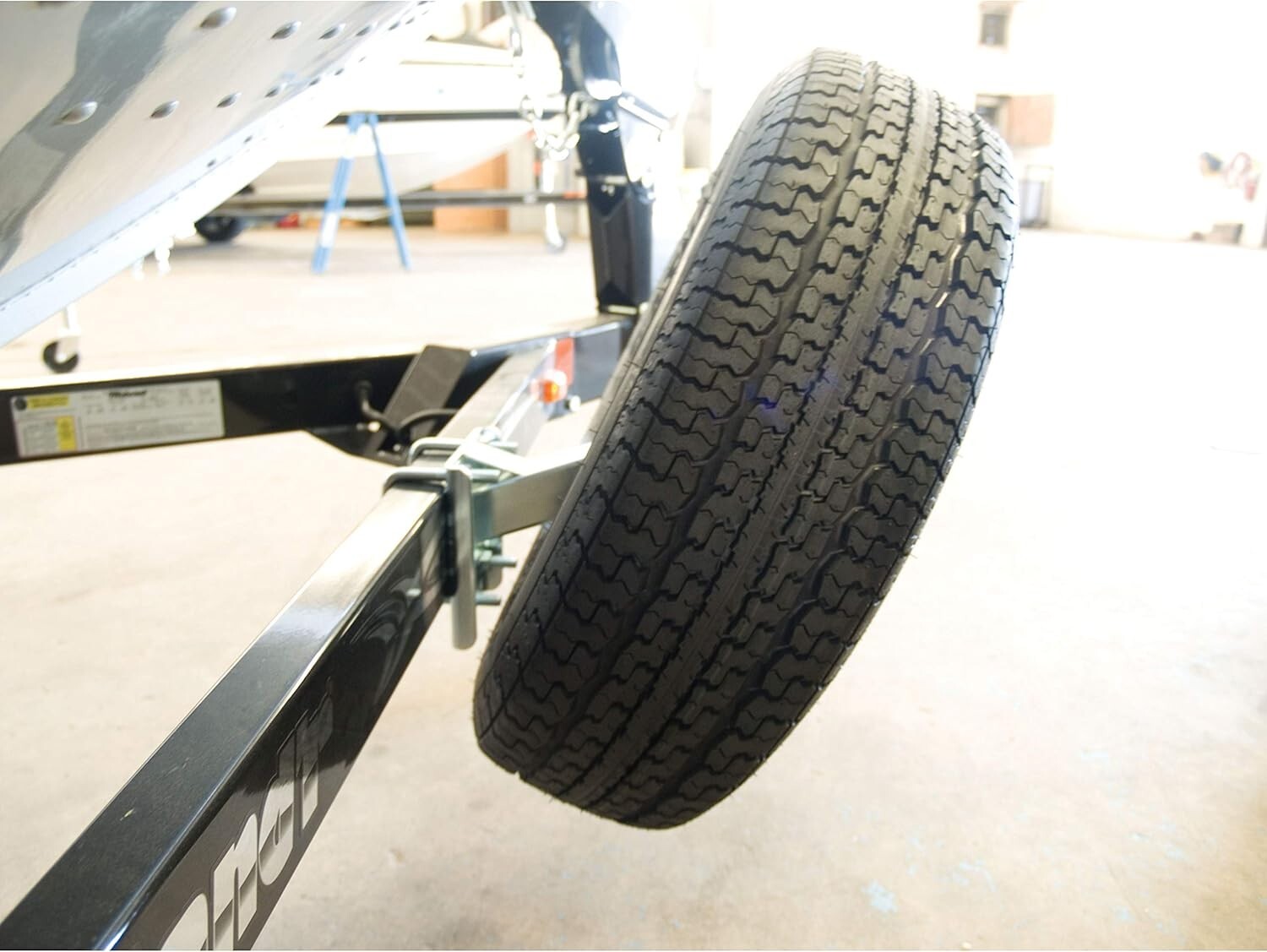 Durable High-Mount Spare Tire Carrier for 4, 5 & 6-Hole Patterns - Easy Install