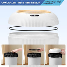 Load image into Gallery viewer, Hands-Free 10L Plastic Motion Sensor Trash Can – Ideal for Kitchen and Office