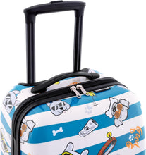 Load image into Gallery viewer, Spacious and Fun 5-Piece Kids' Luggage Set with Hardside Carry-On &amp; Neck Pillow