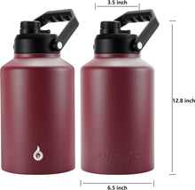 Load image into Gallery viewer, Large 1 Gallon Dishwasher Safe Water Jug with Ergonomic Handle &amp; Anti-slip Base
