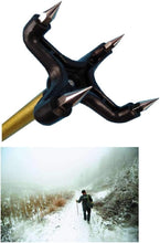 Load image into Gallery viewer, Lightweight Free-Standing Crutch with Dual Ice Cane Tips for Mountain Climbing