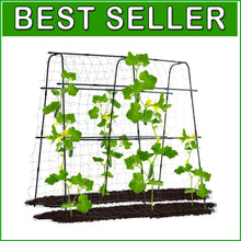 Load image into Gallery viewer, Lightweight and Sturdy Plant Support Trellis - 5.3 FT for Easy Gardening