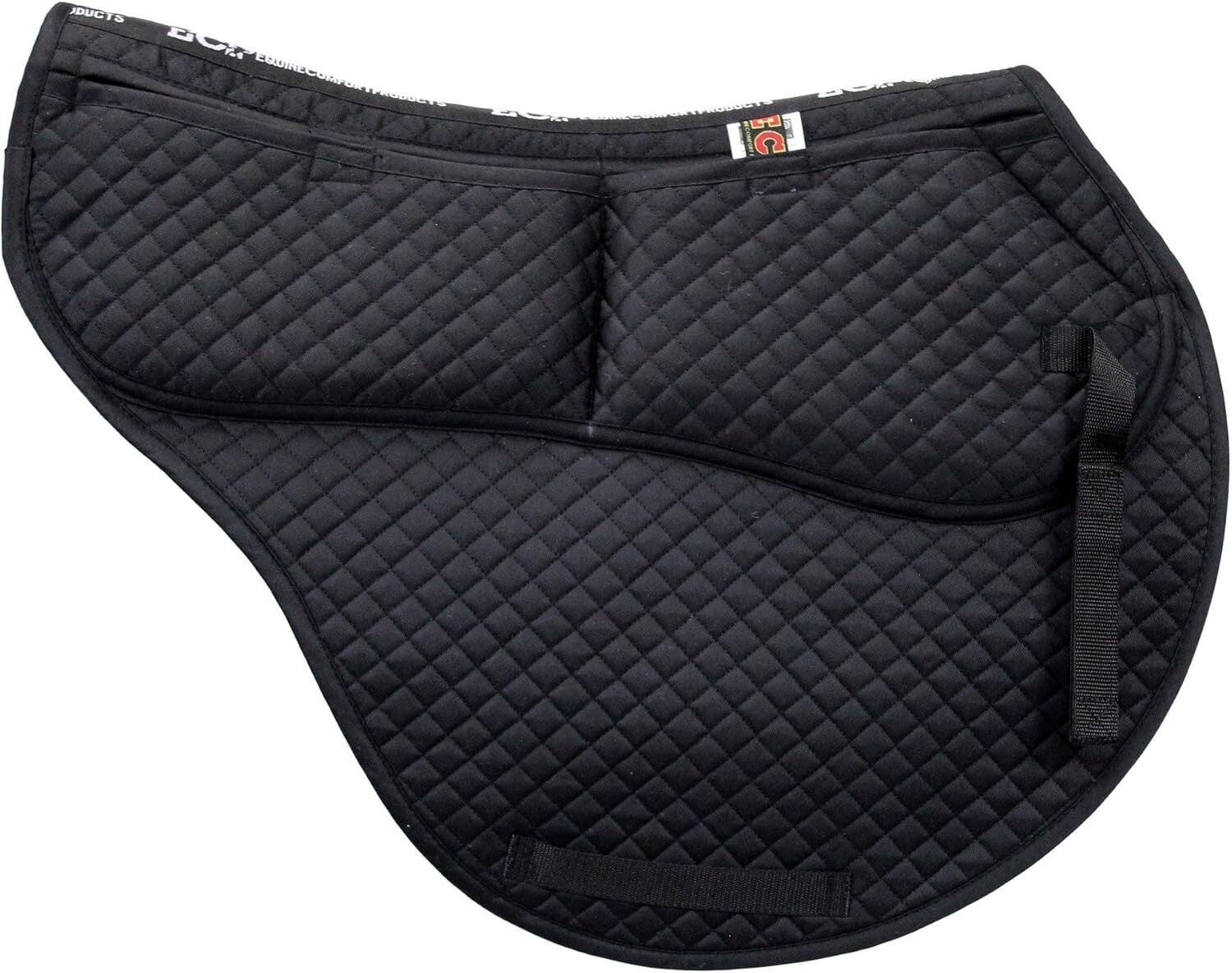 All-Purpose Memory Foam Saddle Pad with Contoured Design - 22” Spine, 19.5” Drop