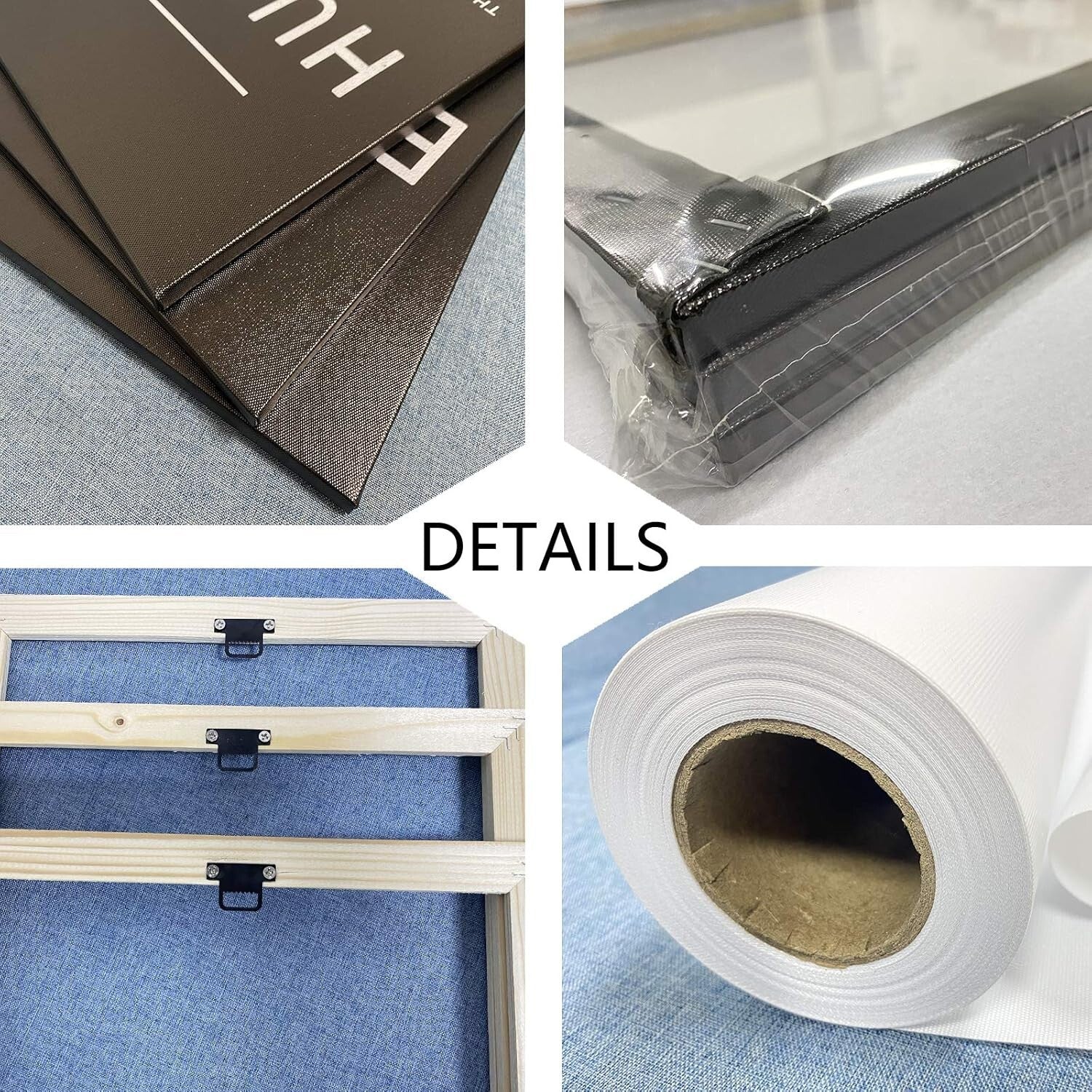 Inspirational Quotes Canvas Art - 3-Piece Motivational Wall Decor for Office