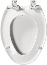 Load image into Gallery viewer, Heavy-Duty White Toilet Seat with Whisper Close and Enhanced Hygiene Features