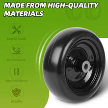 Load image into Gallery viewer, Heavy-Duty Flat-Free Tire &amp; Wheel Assemblies - 9 X 3.50-4 for Garden Equipment