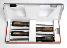 Load image into Gallery viewer, Versatile Mortise Chisel Set - 4 Sizes (4/6/10/12 mm) with Comfortable Handles