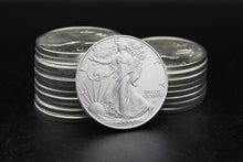 Load image into Gallery viewer, Collector's Set: 5 oz American Silver Eagle Coins, Certs Included - 2025 Edition